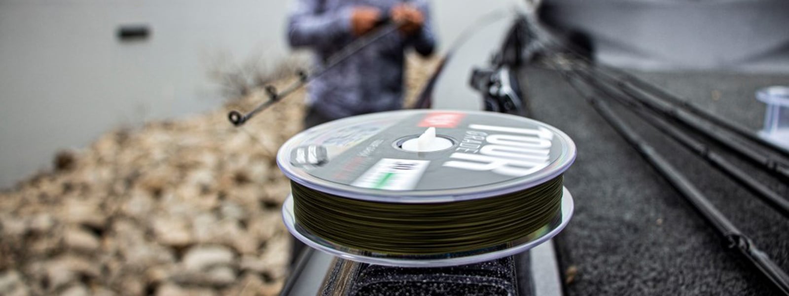 Spooling fishing line